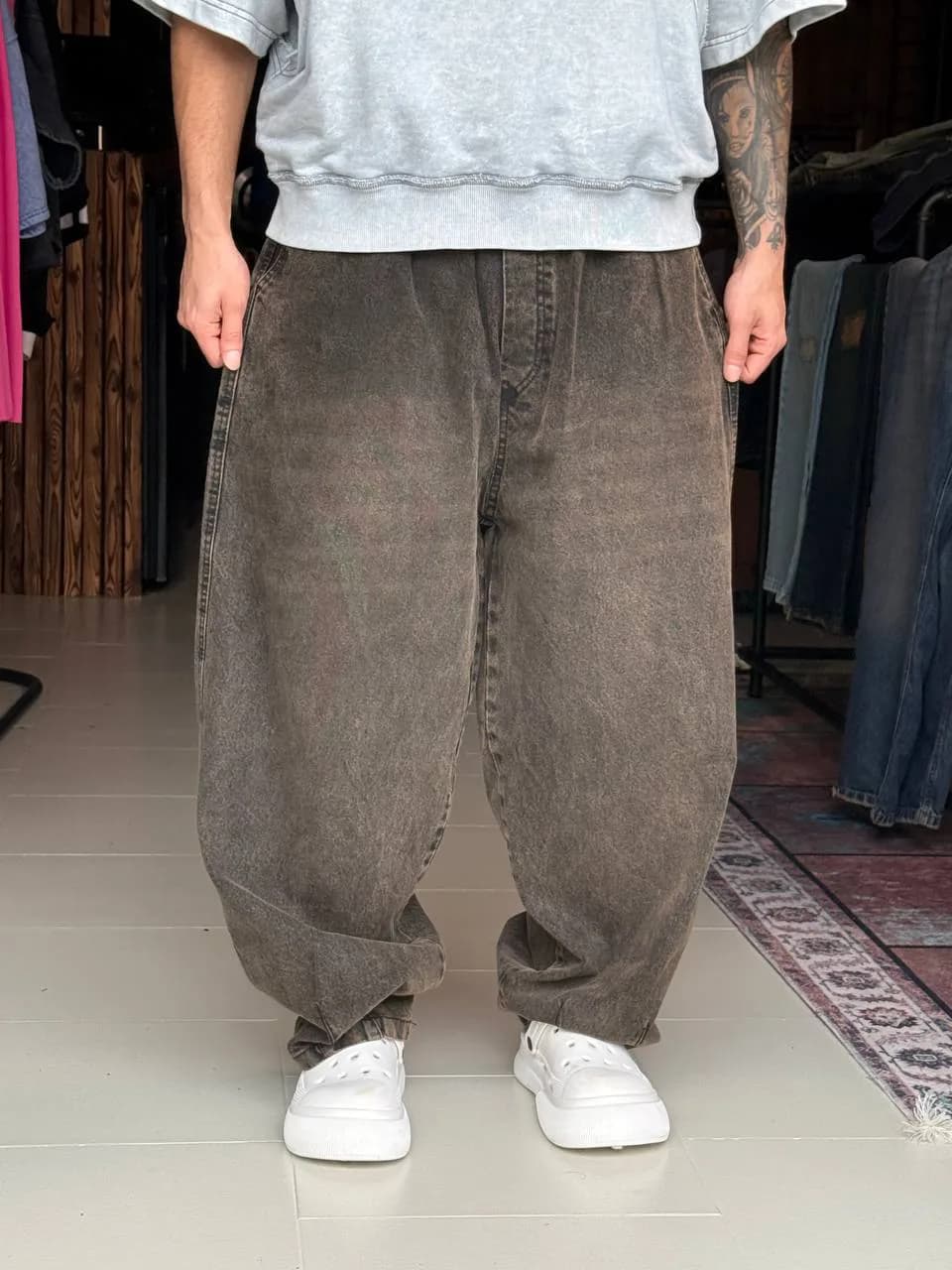 کمرکش بالونی سوخته 3XL