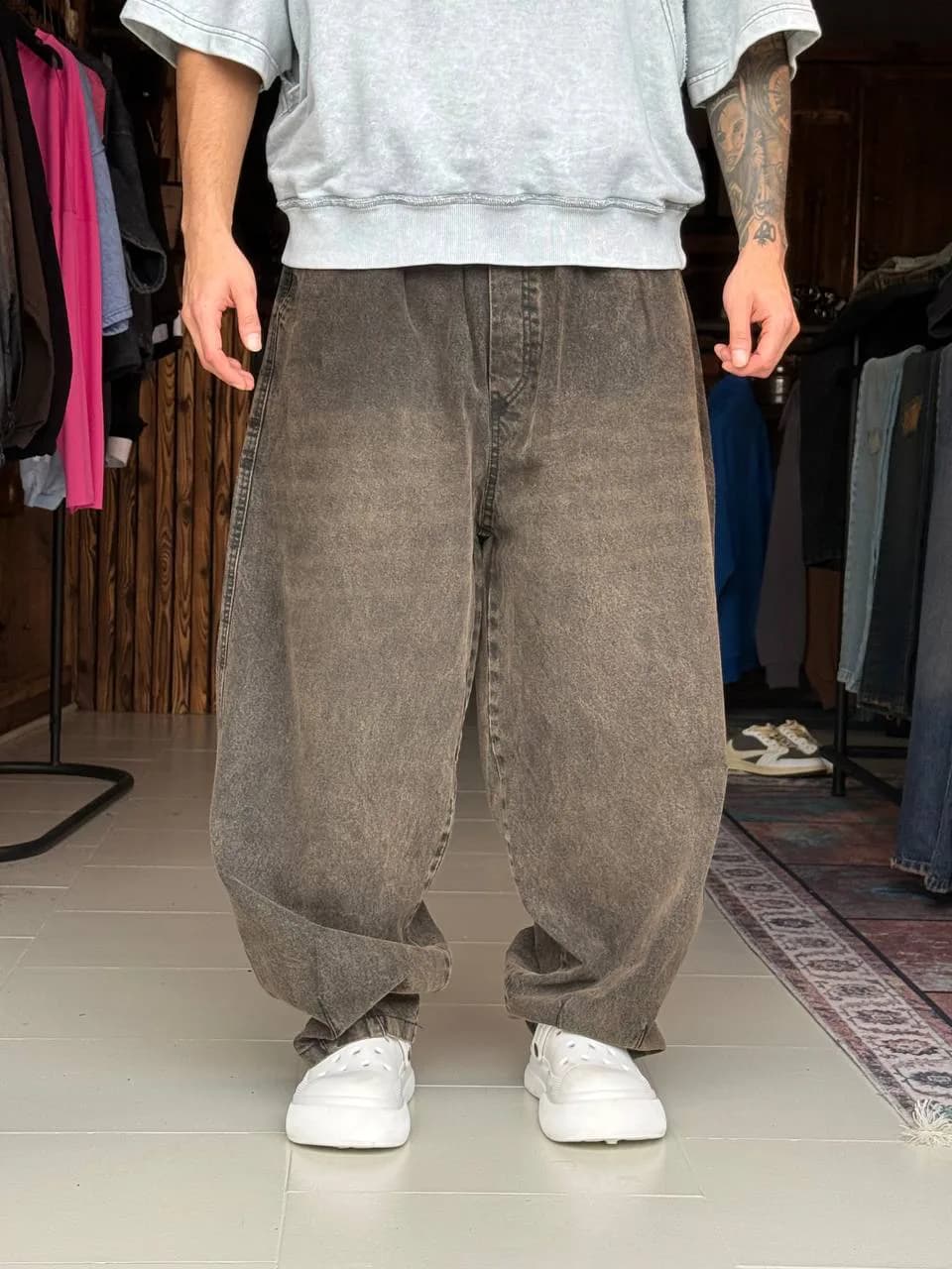 کمرکش بالونی سوخته 2XL