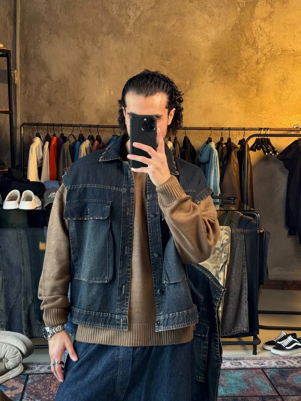 وست جین سنگشور ZARA آبی / نفتی L