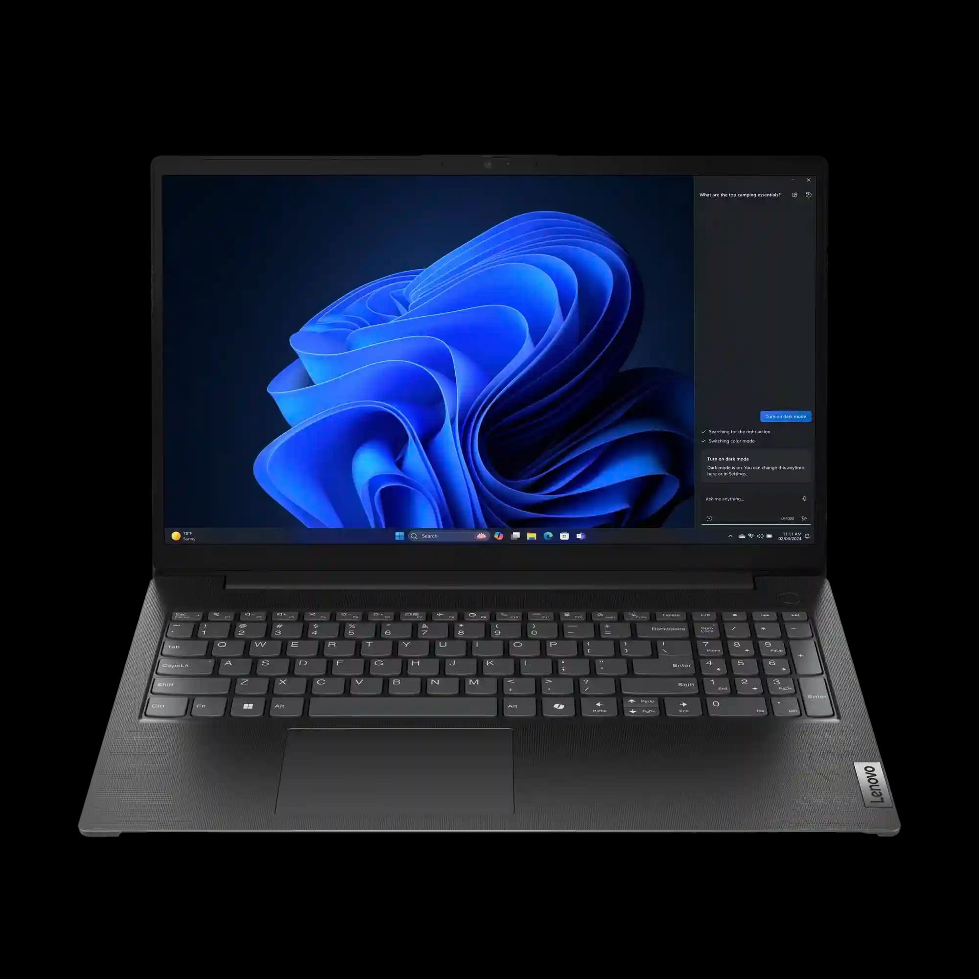 لپ تاپ لنوو مدل Lenovo V15 G4 | Ryzen R3 7320U | 8GB | 256GB SSD