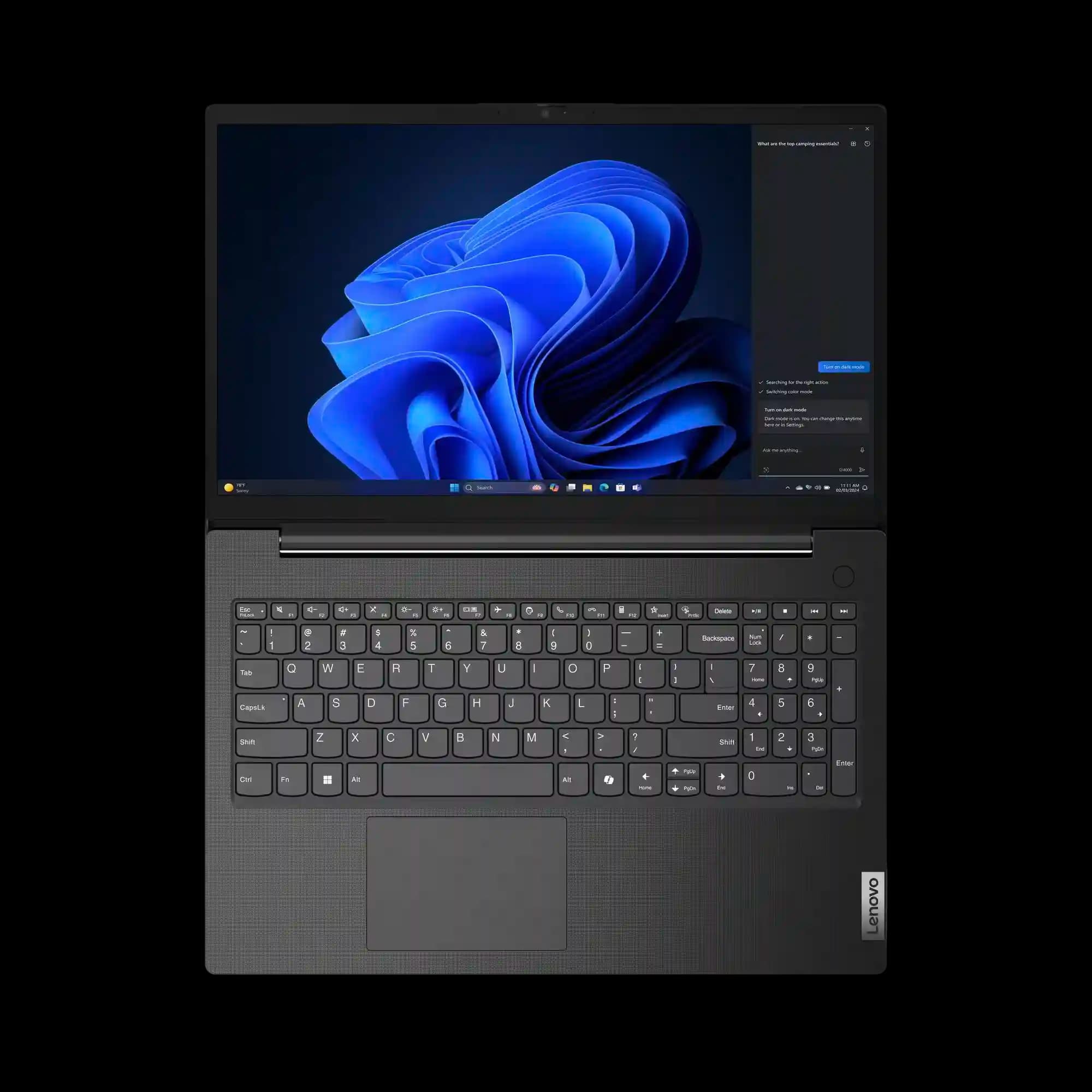 لپ تاپ لنوو مدل Lenovo V15 G4 | Ryzen R3 7320U | 8GB | 256GB SSD — تصویر ۵