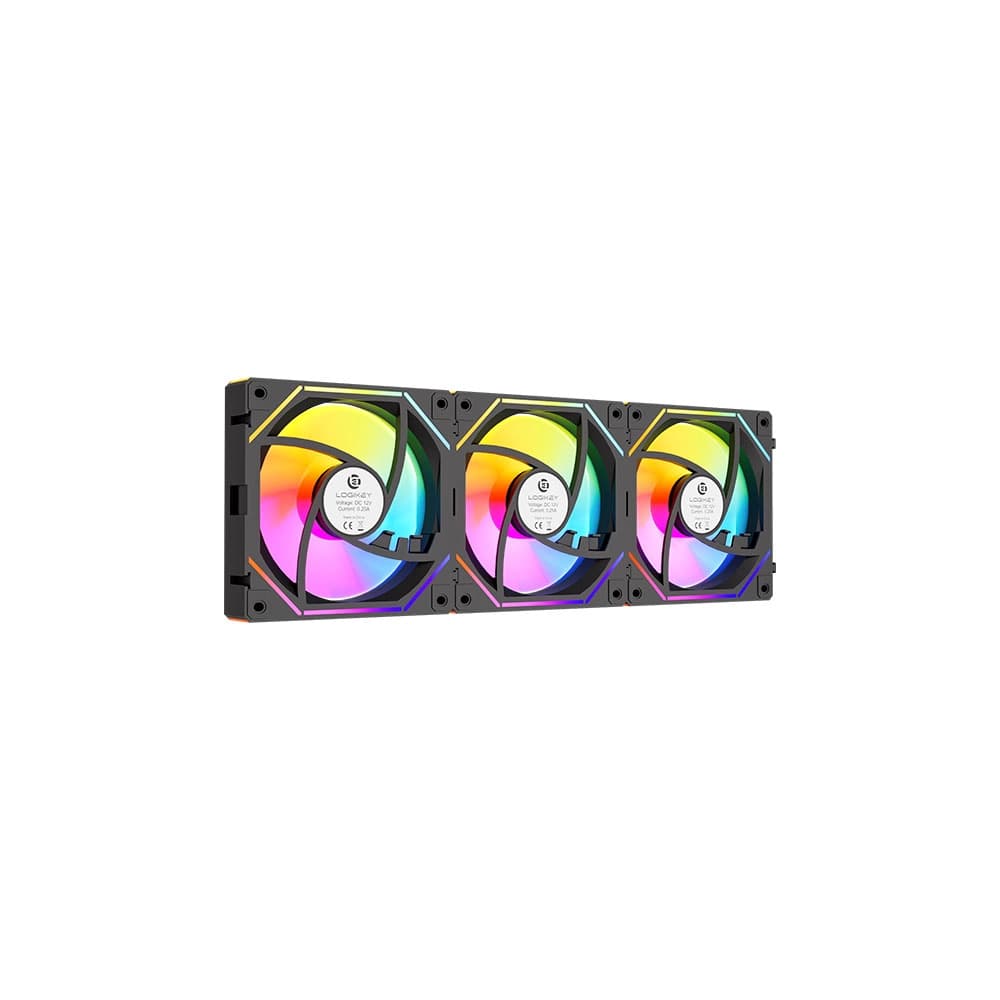 فن کیس لاجیکی سه عددی مدل LOGIKEY LK-F443RE RGB 3*1 — تصویر ۵