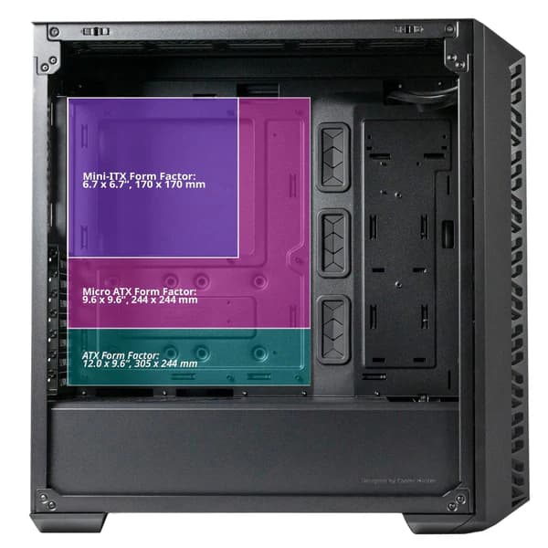 کیس کولر مستر مدل MASTERBOX 520 MESH — تصویر ۶