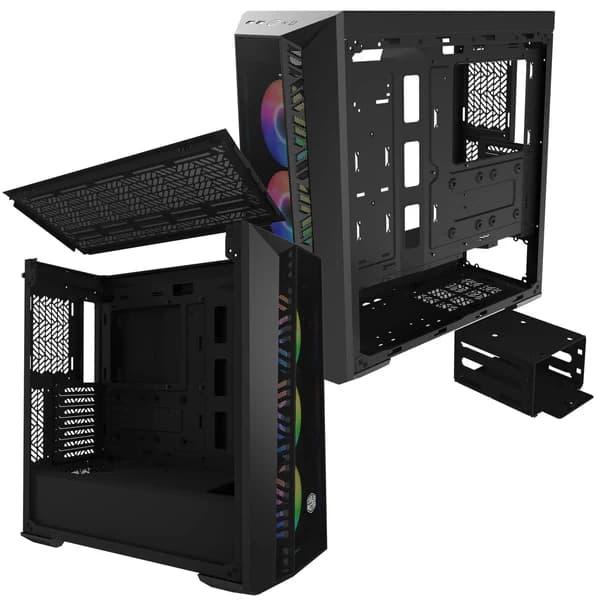 کیس کولر مستر مدل MASTERBOX 520 MESH — تصویر ۵