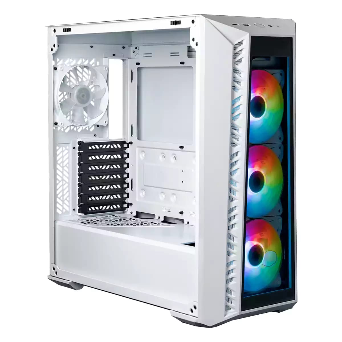 کیس کولر مستر مدل MASTERBOX 520 White — تصویر ۲