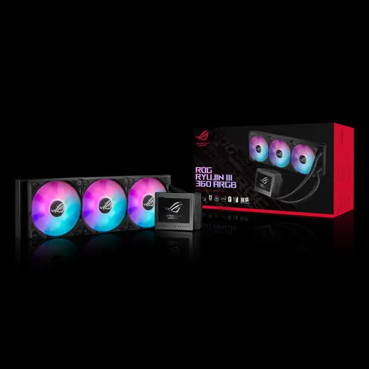 خنک کننده ایسوس Asus ROG RYUJIN III 360 ARGB — تصویر ۴