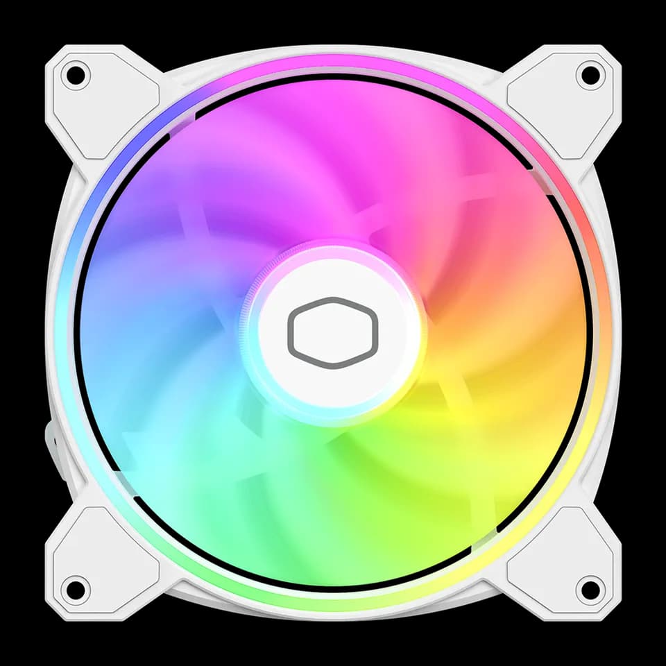 فن کیس کولر مستر MasterFan MF140 HALO2 White Edition — تصویر ۲