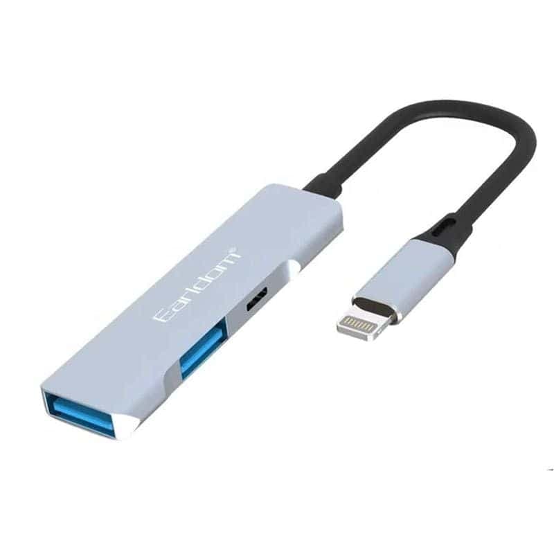 هاب 3 پورت Lightning ارلدام ET-HUB11 — تصویر ۲