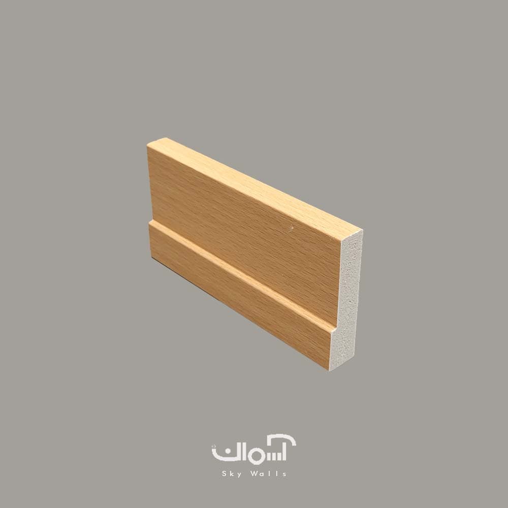 ترمووال پی وی سی لوور رنگ چوب — تصویر ۳