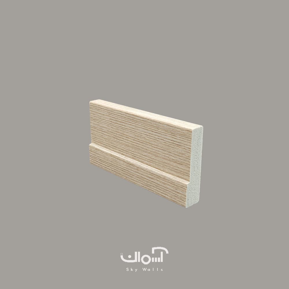 ترمووال پی وی سی لوور طرح چوب کرم — تصویر ۵