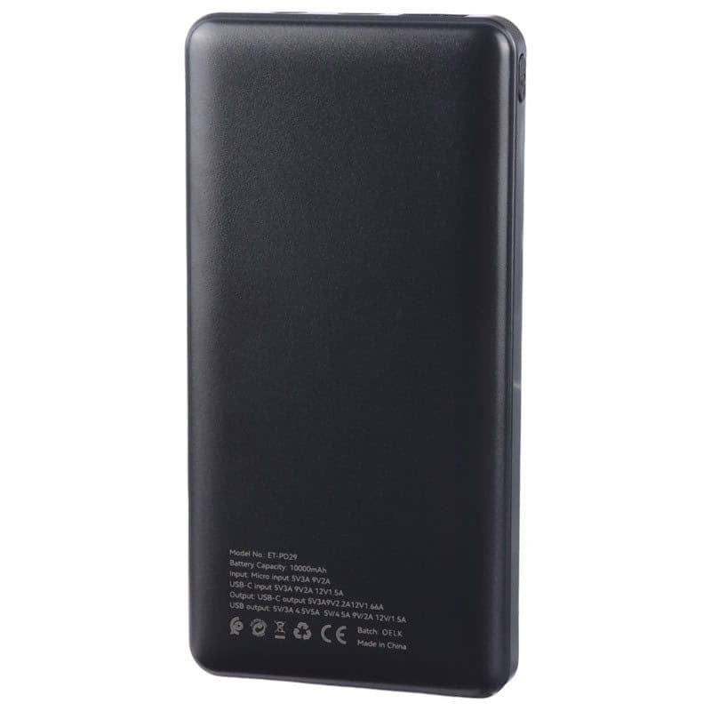 پاور بانک فست شارژ 10000 ارلدام Earldom ET-PD29 PD 22.5W — تصویر ۲
