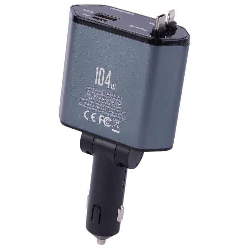 شارژر فندکی فست شارژ XO XO-CC62 6.5A 65W — تصویر ۴