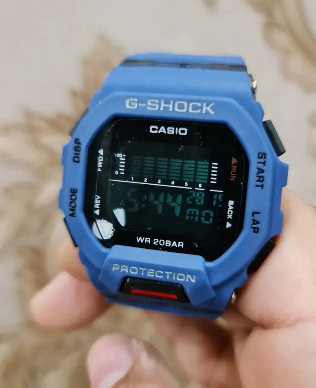 ساعت G-shock (آبی) کد 4221