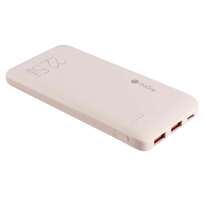 پاور بانک فست شارژ پرووان PPB5115 QC PD 20W ظرفیت 10000 میلی آمپر ساعت — تصویر ۳