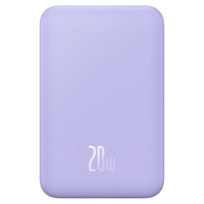 پاور بانک بی سیم فست شارژ باسئوس Magnetic Mini PPCX15000 PD 20W ظرفیت 20000 میلی آمپر ساعت — تصویر ۲