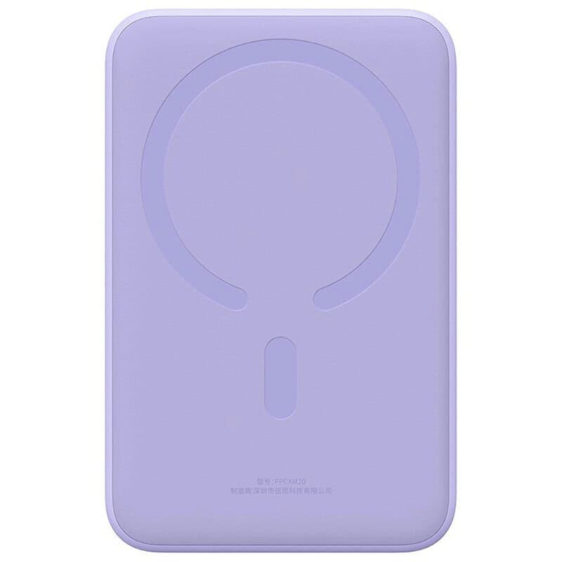 پاور بانک بی سیم فست شارژ باسئوس Magnetic Mini PPCX15000 PD 20W ظرفیت 20000 میلی آمپر ساعت — تصویر ۳
