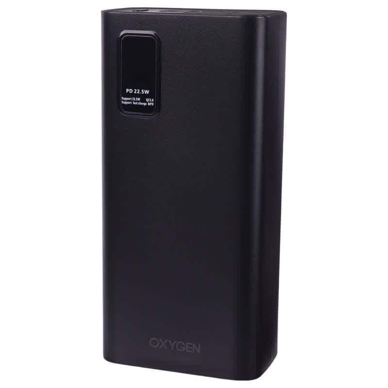 پاور بانک فست شارژ اکسیژن OX-30 QC3.0 PD 22.5W ظرفیت 30000 میلی آمپر ساعت — تصویر ۲