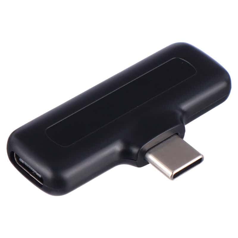 میکروفون یقه ای بی سیم J13 + تبدیل Type-C to Lightning — تصویر ۴