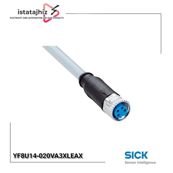 سوکت سنسور M8 مادگی 4 پین برند SICK