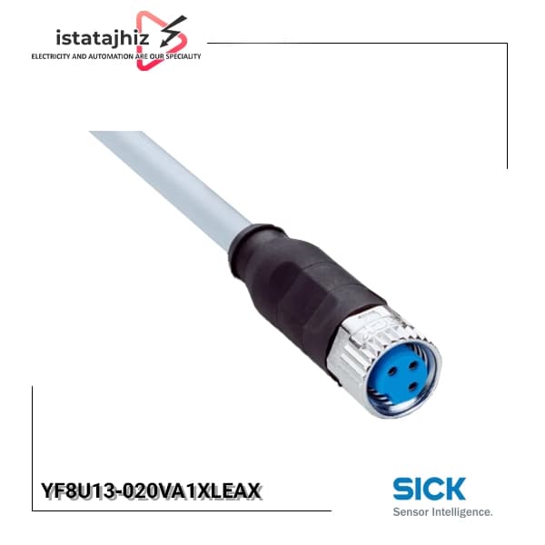 سوکت سنسور M8 مادگی 3 پین برند SICK