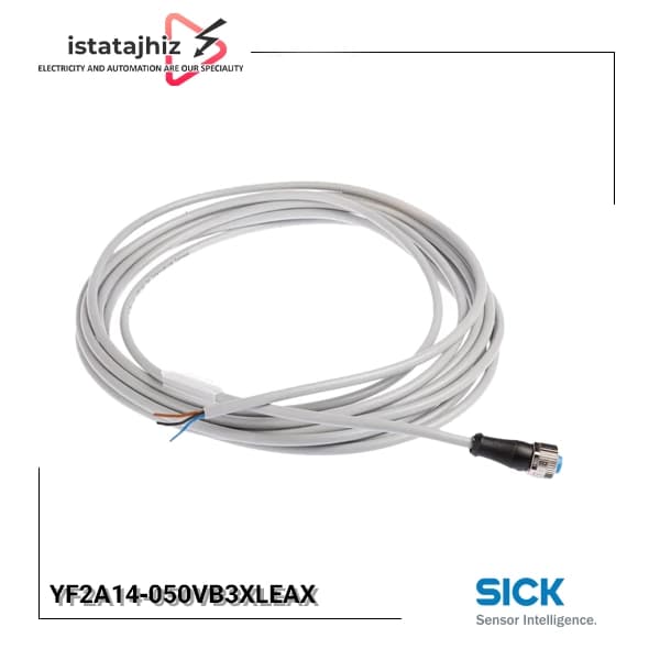 سوکت سنسور کابلی YF2A14-050VB3XLEAX برند SICK — تصویر ۲