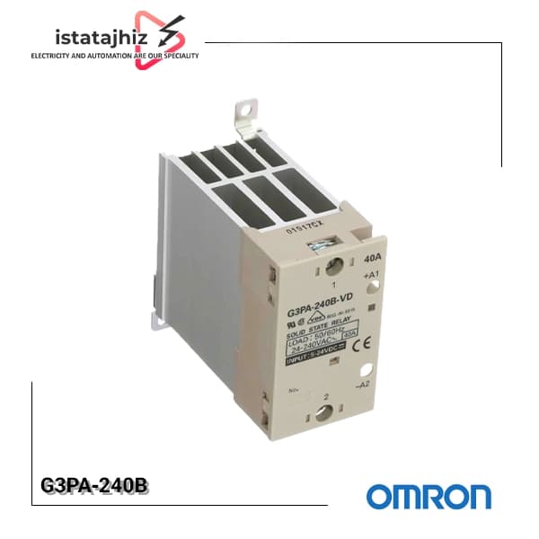 رله SSR امرون 40 آمپر مدل G3PA-240B