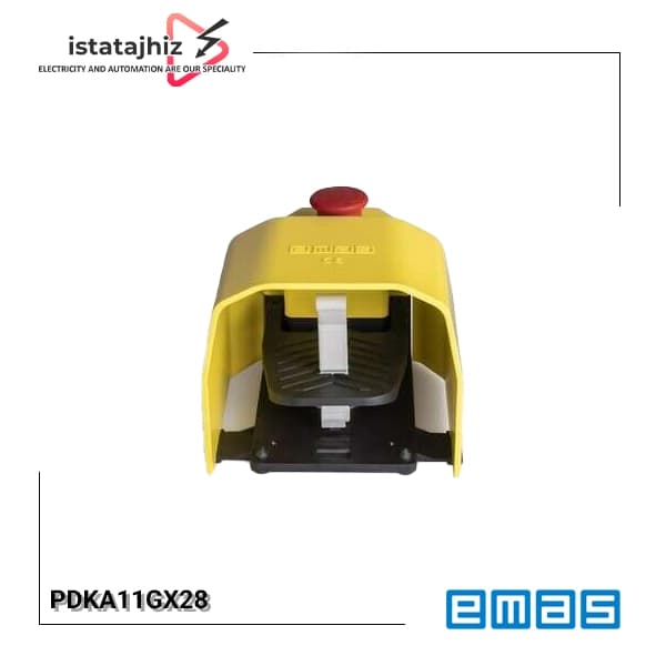 پدال پایی صنعتی EMAS مدل PDKA11GX28 — تصویر ۳