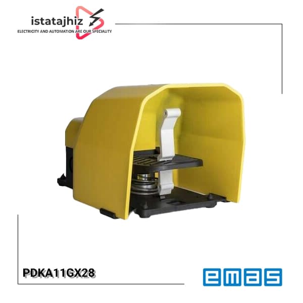 پدال پایی صنعتی EMAS مدل PDKA11GX28 — تصویر ۲