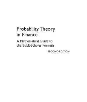 دانلود کتاب Probability Theory in Finance – نظریه احتمال در امور مالی