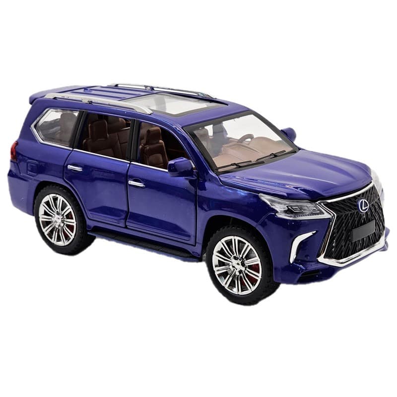 ماشین بازی ناب سل مدل چراغ دار فلزی لکسوس LEXUS LX570 طرح دودزا