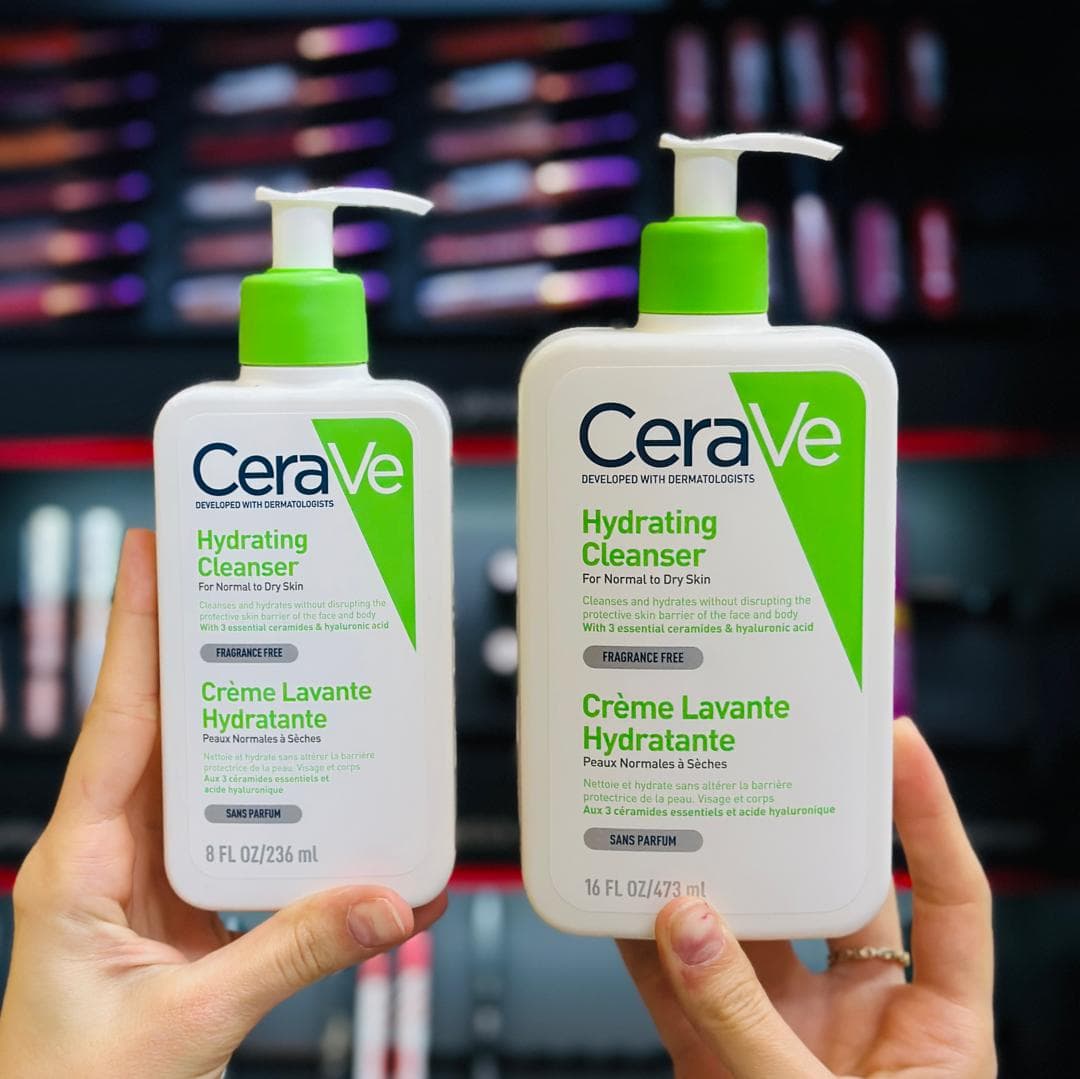ژل شوینده آبرسان سراوی پوست نرمال تا خشک Hydrating Cleanser اصل