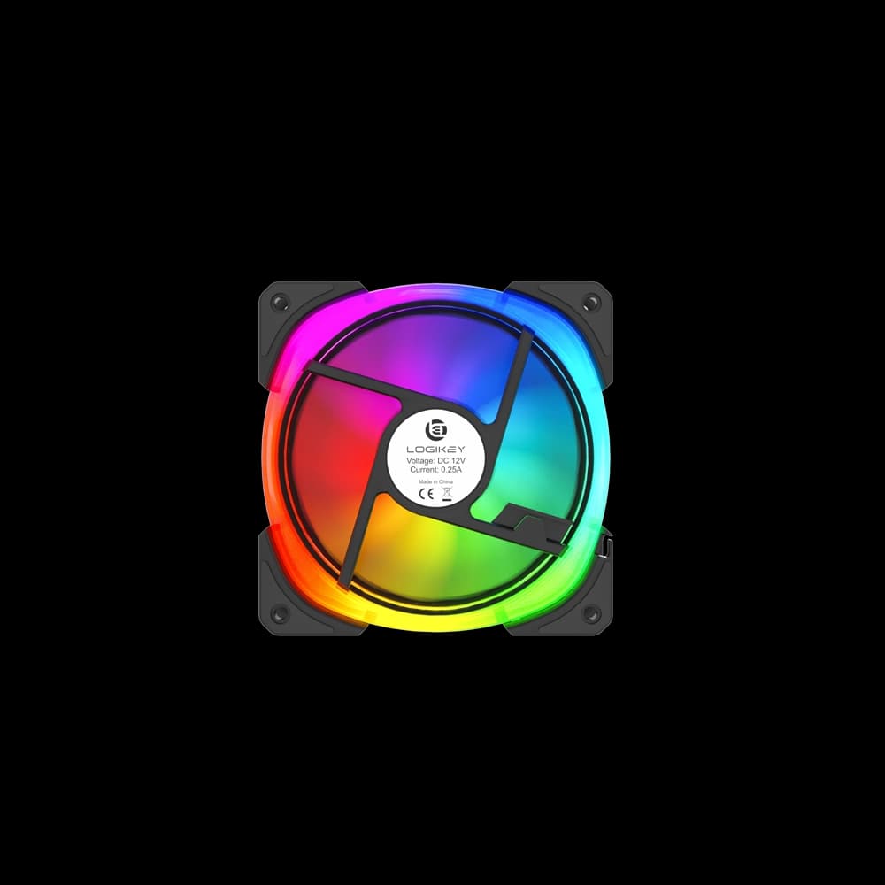 فن کیس لاجیکی سه عددی مدل LOGIKEY LK-F323B ARGB 3*1 — تصویر ۵