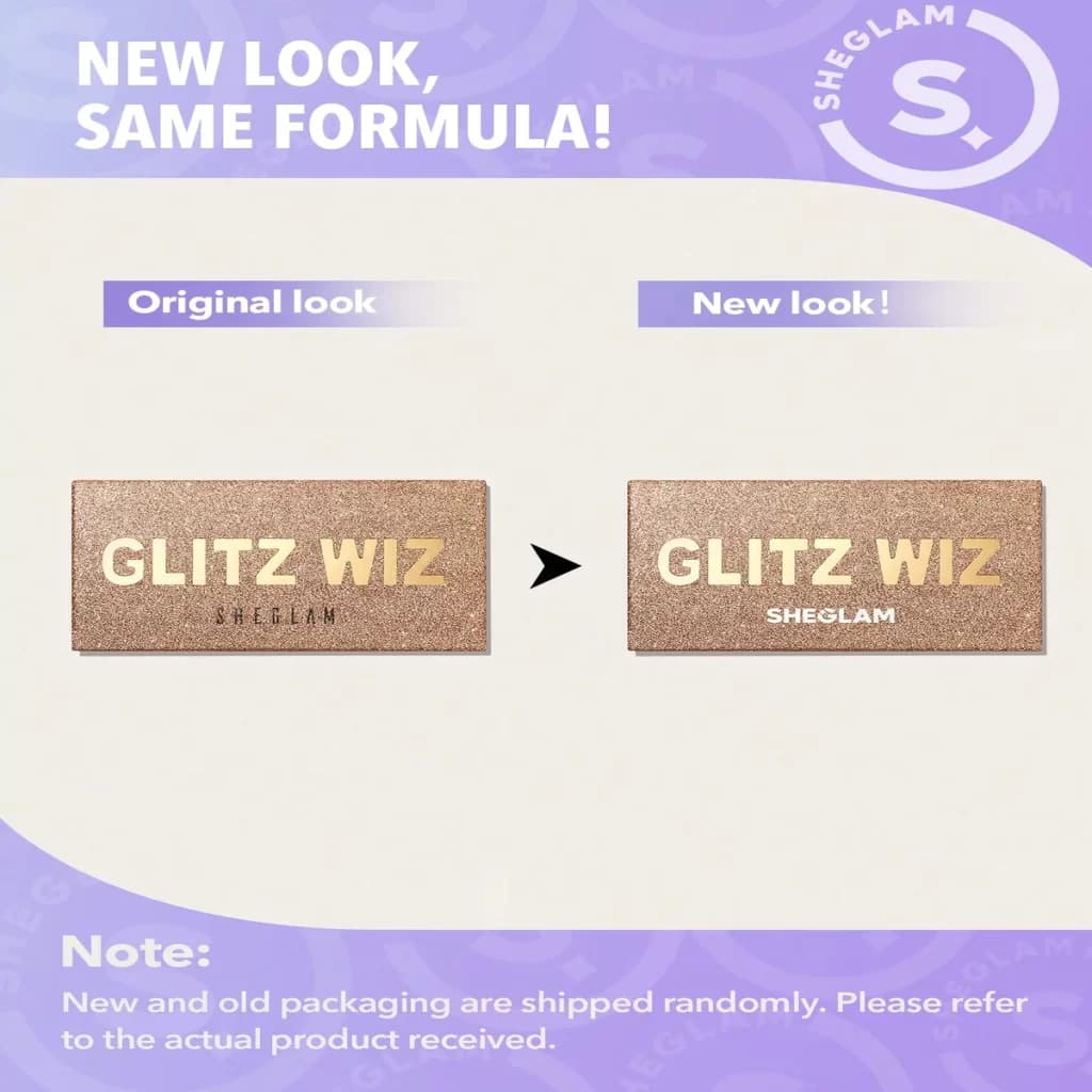پالت سایه چشم GLITZ WIZ -BRICK LANE شیگلم SHEGLAM — تصویر ۴
