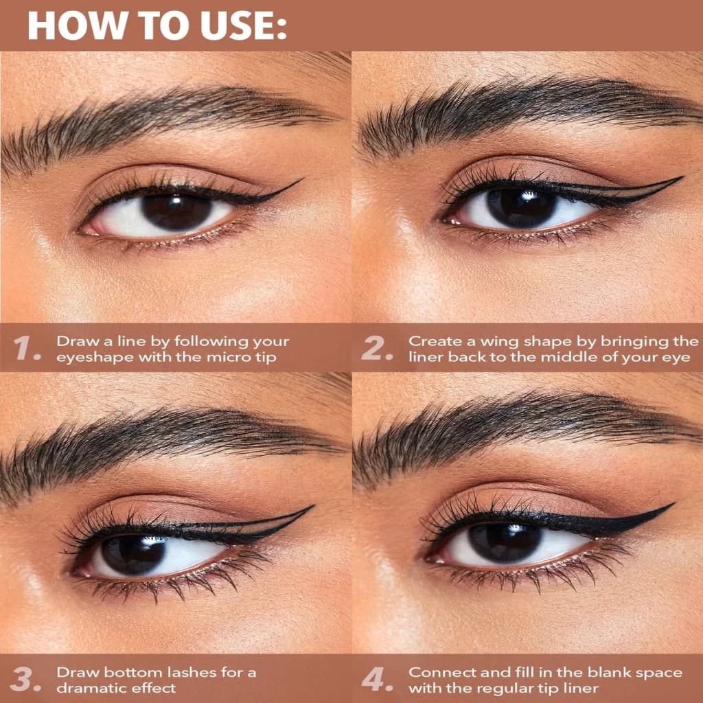 خط چشم MULTI-TASKER LINE & DETAIL – مشکی شیگلم SHEGLAM — تصویر ۶