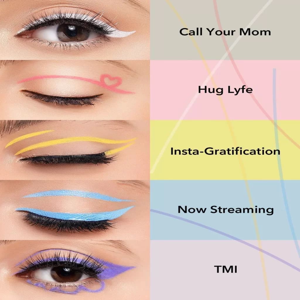 خط چشم مای COLOR CRUSH – CALL YOUR MOM شیگلم SHEGLAM — تصویر ۶