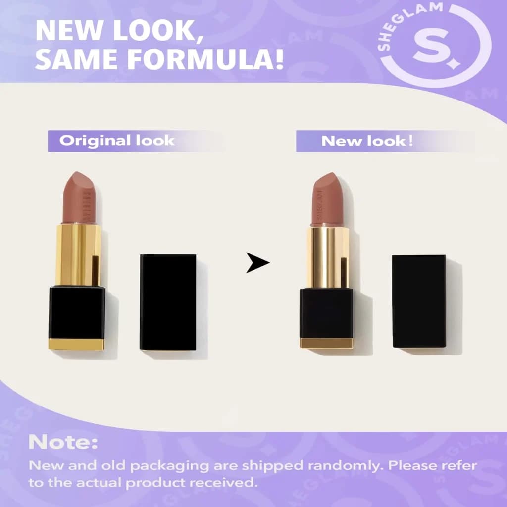 رژ لب مات MATTE ALLURE LIPSTICK – ENTHUSIASM شیگلم SHEGLAM — تصویر ۵