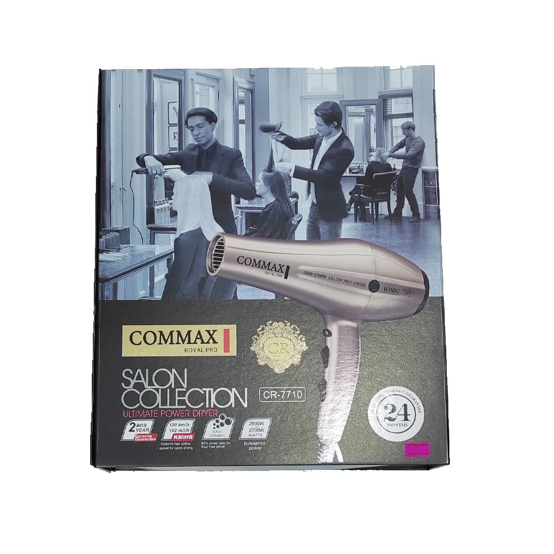 سشوار سالنی 2600 وات کوماکس COMMAX مدل CR-7710
