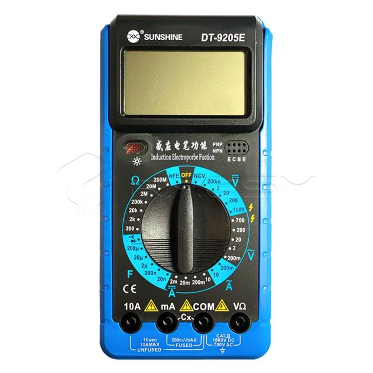 مولتی متر دیجیتال سانشاین Dt-9205E — تصویر ۲