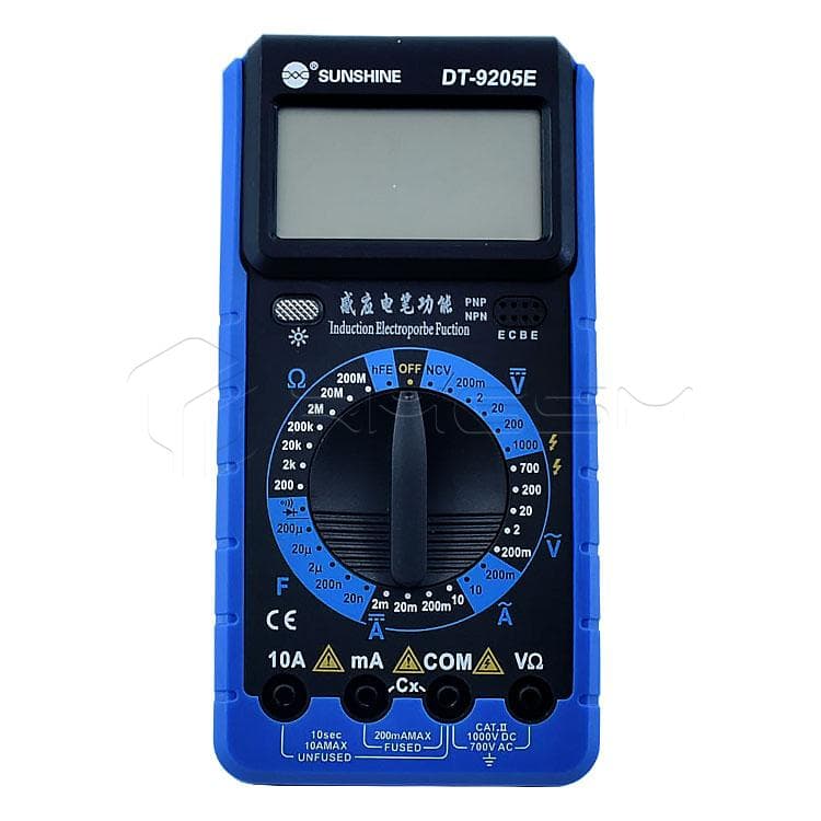 مولتی متر دیجیتال سانشاین Dt-9205E — تصویر ۳
