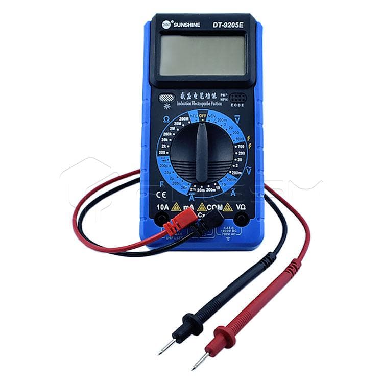 مولتی متر دیجیتال سانشاین Dt-9205E — تصویر ۵
