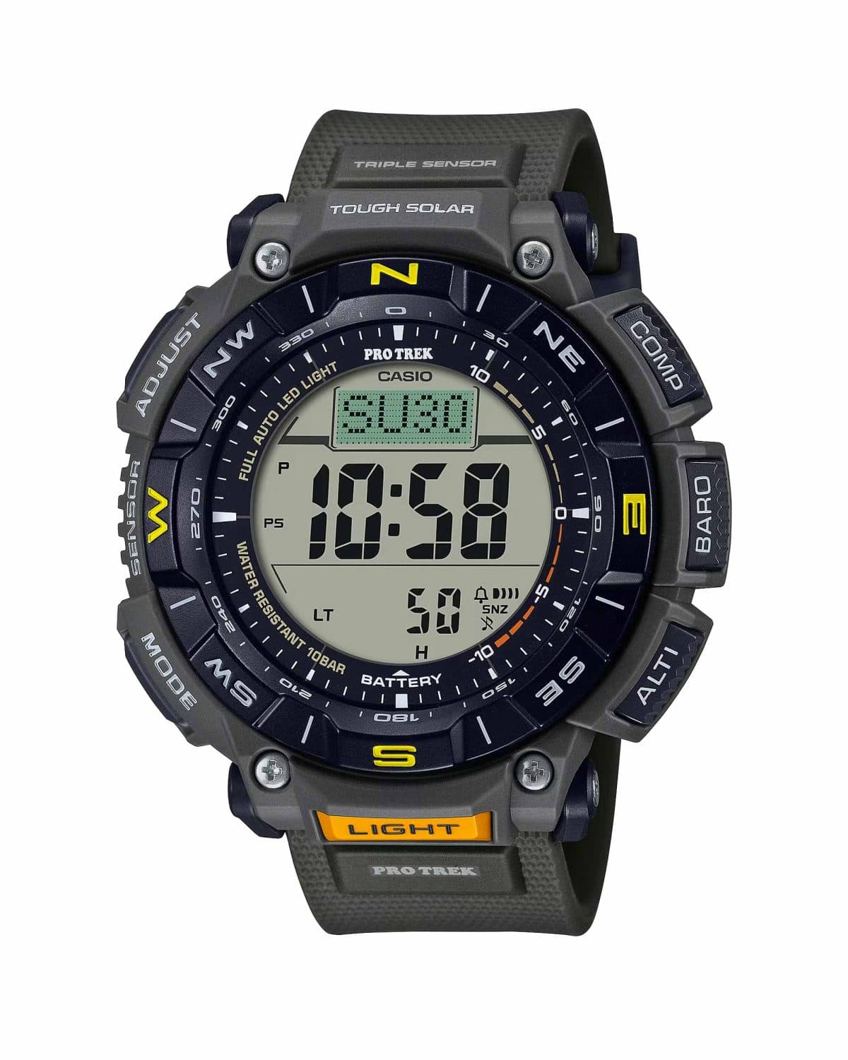 ساعت مچی مردانه کاسیو پرو ترک CASIO PRO TREK PRG-340-3