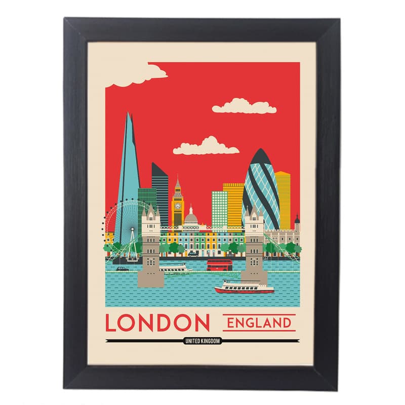 تابلو آگاپه مدل G101 طرح London