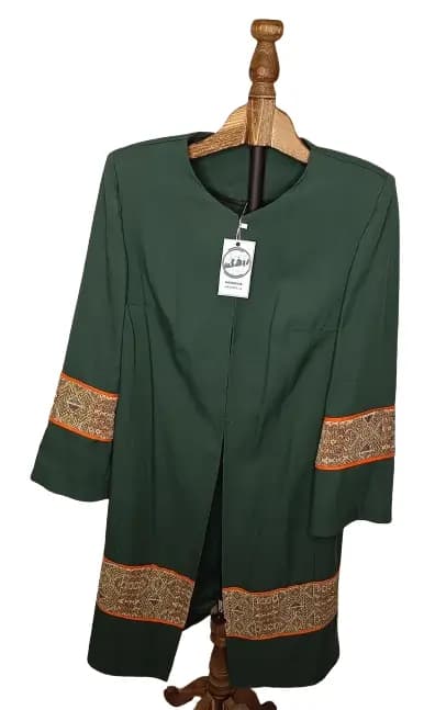 مانتو سنتی سبز زنانه دست دوم