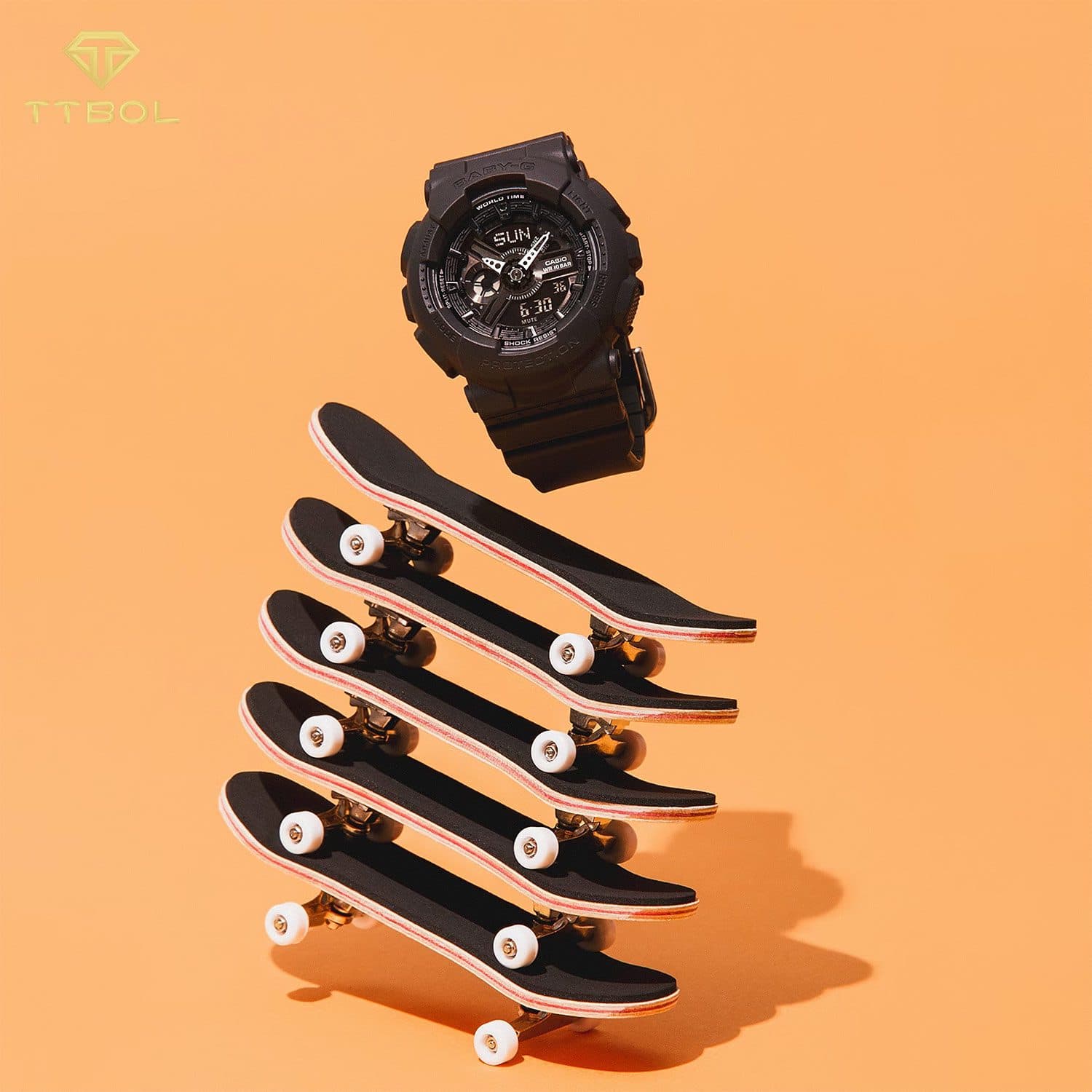 ساعت مچی زنانه کاسیو بیبی جی CASIO BABY-G BA-110XBC-1A — تصویر ۵