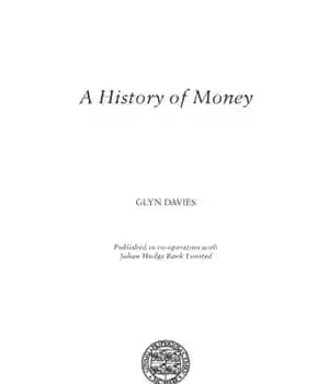 دانلود کتاب A history of money – تاریخچه پول