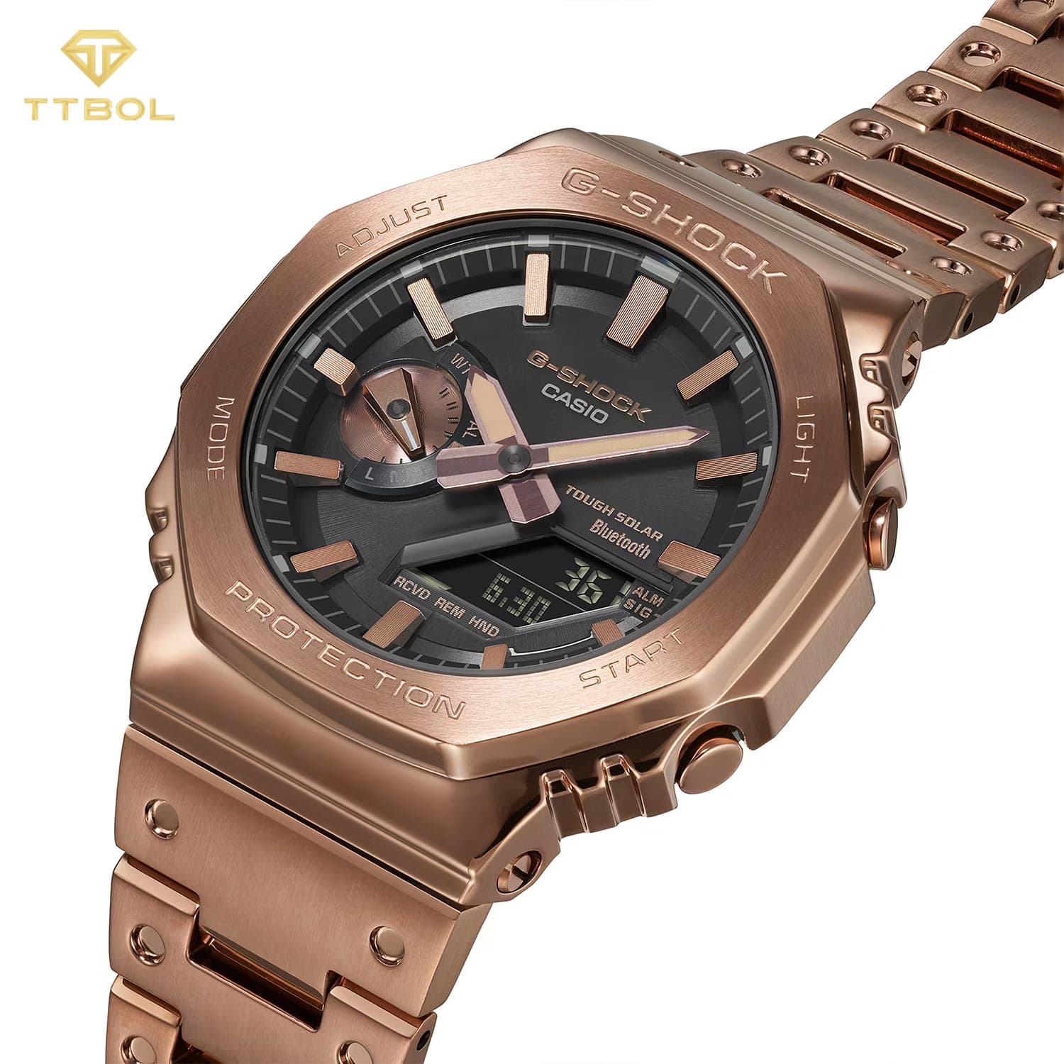ساعت مچی مردانه کاسیو جیشاک CASIO G-SHOCK GM-B2100GD-5A — تصویر ۲