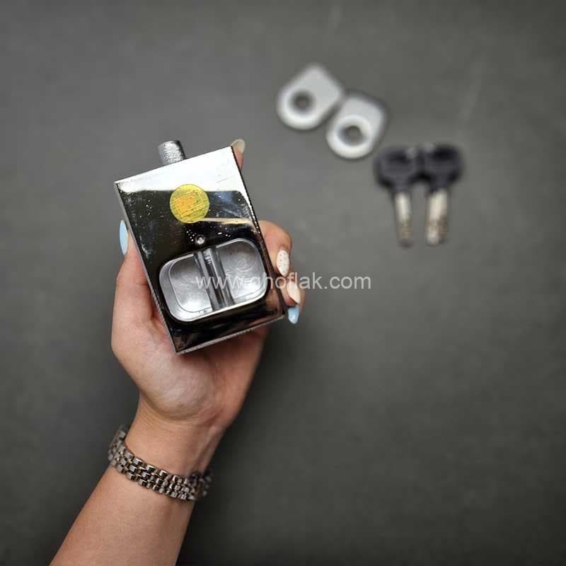 قفل کتابی کهن مدل گارد دار کلید سولکسی سایز 85 — تصویر ۷