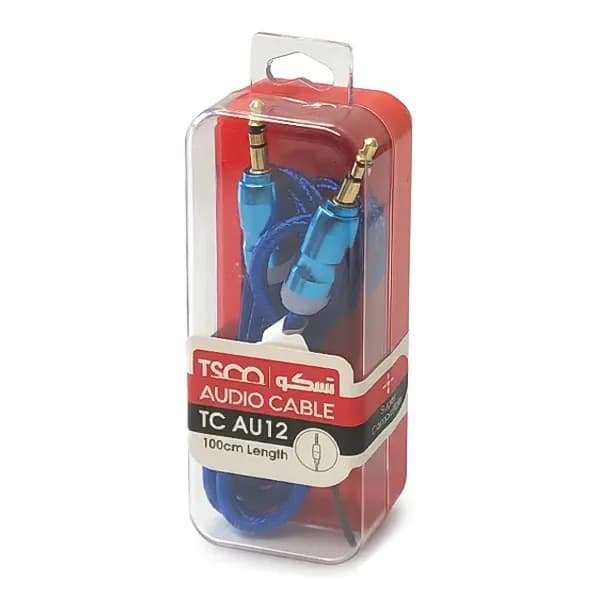 کابل aux تسکو مدل TC AU 12 طول 1 متر — تصویر ۲