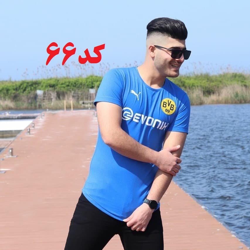 تیشرت مردانه BVB آبی کد 66