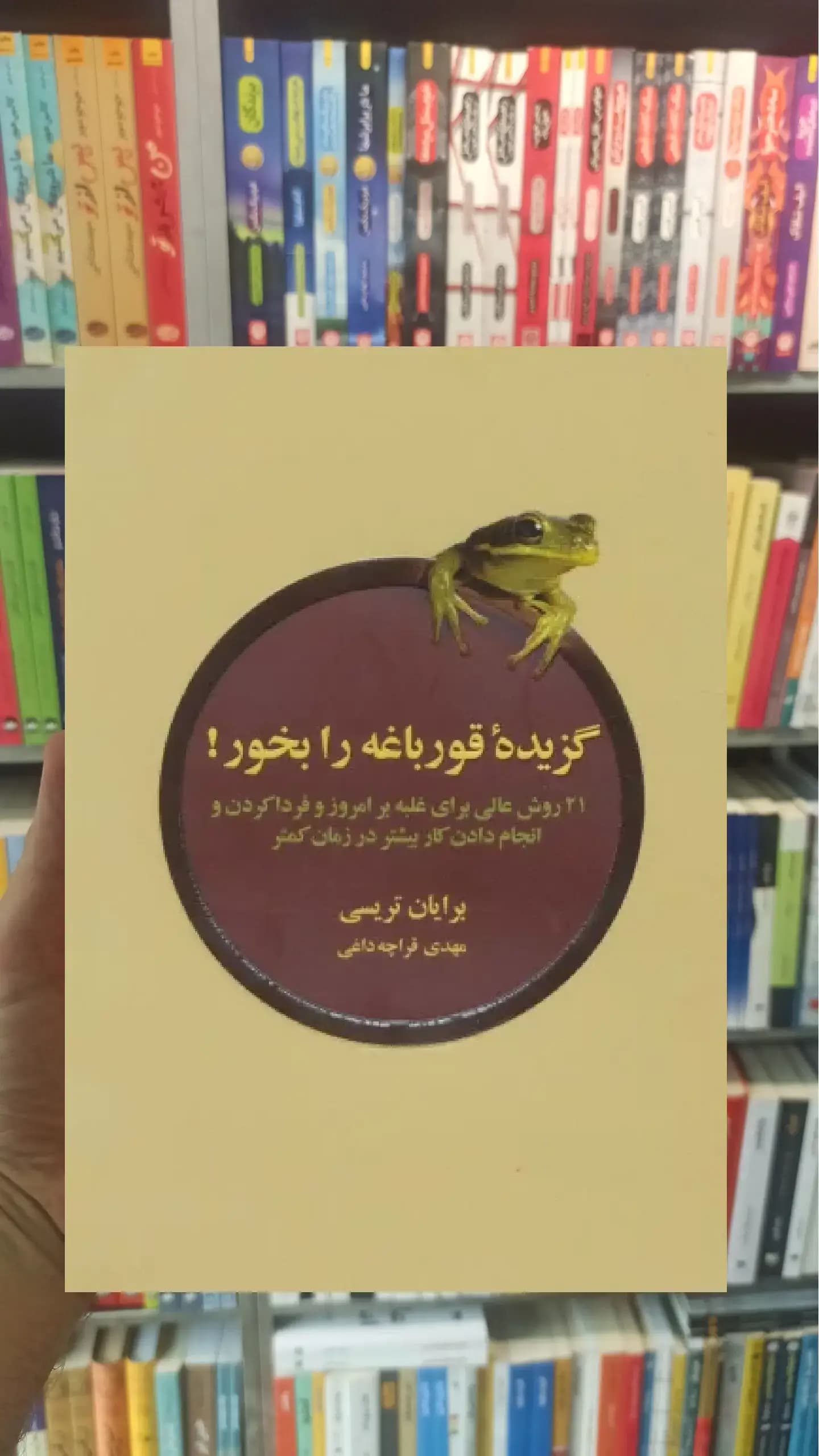 گزیده ی قورباغه را بخور ذهن آویز